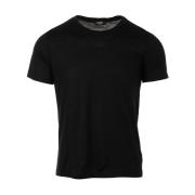 K-Way Stiliga ullblandade T-shirts och Polos Black, Herr