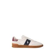 Polo Ralph Lauren Vintage Läder Sneakers med EVA Mellansula White, Her...