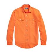 Ralph Lauren Orange Classic Fit Skjorta Orange, Herr