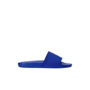 Ralph Lauren Blåa flip-flops med logotyp Blue, Herr