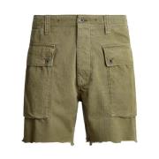 Ralph Lauren Olive Cargo Shorts Green, Herr