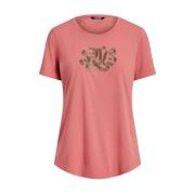 Ralph Lauren Rosa skjorta med logotyp Pink, Dam