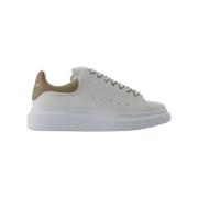 Alexander McQueen Laeder sneakers White, Dam