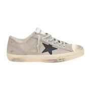 Golden Goose Läder V-Star 2 Sneakers Grå Gray, Herr