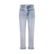 One Teaspoon High Waist Streetwalkers Jeans Blue, Dam