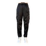 White Sand Casual Denim Byxor Black, Dam