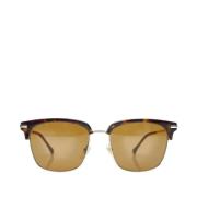 Gucci Vintage Pre-owned Plast solglasgon Brown, Dam