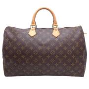 Louis Vuitton Vintage Pre-owned Canvas handvskor Brown, Dam