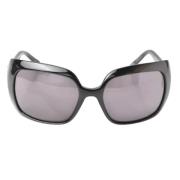 Gucci Vintage Pre-owned Plast solglasgon Black, Dam