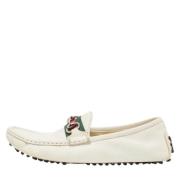 Gucci Vintage Pre-owned Laeder lgskor White, Dam