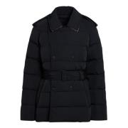 Burberry Parka Jacka Black, Dam