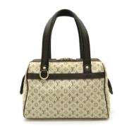 Louis Vuitton Vintage Pre-owned Canvas handvskor Green, Dam