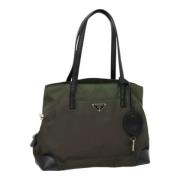 Prada Vintage Pre-owned Laeder prada-vskor Green, Dam