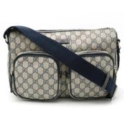 Gucci Vintage Pre-owned Canvas gucci-vskor Beige, Dam