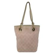 Gucci Vintage Pre-owned Laeder totevskor Pink, Dam