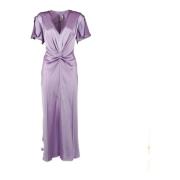 Victoria Beckham Lila Klänning Elegant Stil Purple, Dam