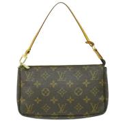 Louis Vuitton Vintage Pre-owned Canvas louis-vuitton-vskor Brown, Dam