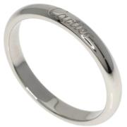 Cartier Vintage Pre-owned Platina ringar Gray, Dam