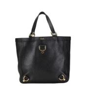 Gucci Vintage Pre-owned Laeder totevskor Black, Dam