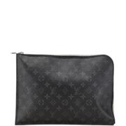 Louis Vuitton Vintage Pre-owned Laeder louis-vuitton-vskor Black, Herr