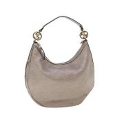 Gucci Vintage Pre-owned Canvas gucci-vskor Beige, Dam