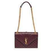 Yves Saint Laurent Vintage Pre-owned Laeder axelremsvskor Red, Dam