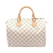 Louis Vuitton Vintage Pre-owned Canvas louis-vuitton-vskor White, Dam