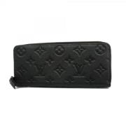 Louis Vuitton Vintage Pre-owned Laeder plnbcker Black, Dam