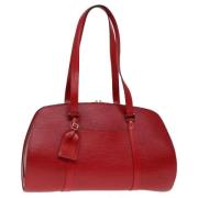 Louis Vuitton Vintage Pre-owned Laeder axelremsvskor Red, Dam