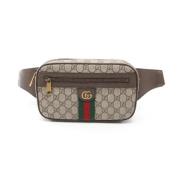 Gucci Vintage Pre-owned Canvas gucci-vskor Beige, Dam