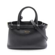 Prada Vintage Pre-owned Laeder prada-vskor Black, Dam