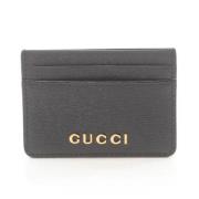 Gucci Vintage Pre-owned Laeder plnbcker Black, Dam