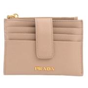 Prada Vintage Pre-owned Laeder plnbcker Beige, Dam