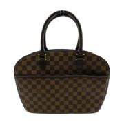 Louis Vuitton Vintage Pre-owned Canvas handvskor Brown, Dam