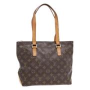 Louis Vuitton Vintage Pre-owned Canvas handvskor Brown, Dam