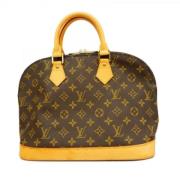 Louis Vuitton Vintage Pre-owned Tyg handvskor Brown, Dam