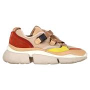 Chloé Pre-owned Pre-owned Laeder sneakers Multicolor, Dam