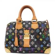 Louis Vuitton Vintage Pre-owned Tyg handvskor Black, Dam