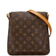 Louis Vuitton Vintage Pre-owned Canvas louis-vuitton-vskor Brown, Dam