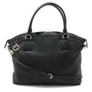 Gucci Vintage Pre-owned Laeder totevskor Black, Dam