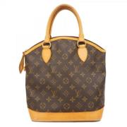 Louis Vuitton Vintage Pre-owned Tyg handvskor Brown, Dam