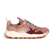 Flower Mountain Rosa Mocka Sneakers för Kvinnor Multicolor, Dam