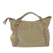 Gucci Vintage Pre-owned Canvas gucci-vskor Beige, Unisex