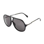 Zadig & Voltaire Svart Acetat Unisex Solglasögon Black, Unisex