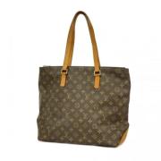 Louis Vuitton Vintage Pre-owned Tyg totevskor Brown, Dam