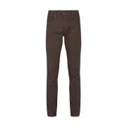 Sand Slim-fit Jeans Brown, Herr