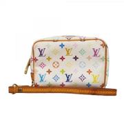 Louis Vuitton Vintage Pre-owned Tyg necessrer White, Dam