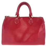 Louis Vuitton Vintage Pre-owned Laeder louis-vuitton-vskor Red, Dam