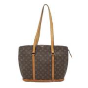 Louis Vuitton Vintage Pre-owned Canvas axelremsvskor Brown, Dam