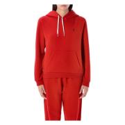 Ralph Lauren Damkläder Stickat Rött Aw24 Red, Dam